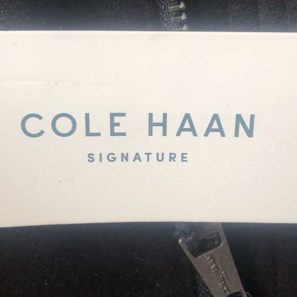 Cole Haan Men's Black Melton Wool Trucker Jacket Small NWT - Picture 6 of 16